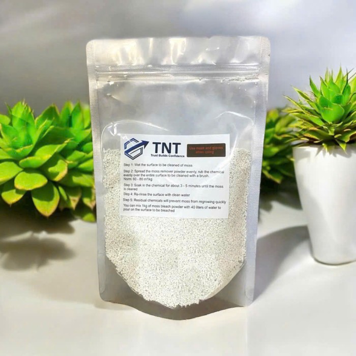 Bịch bột tẩy rong rêu hạt to TNT