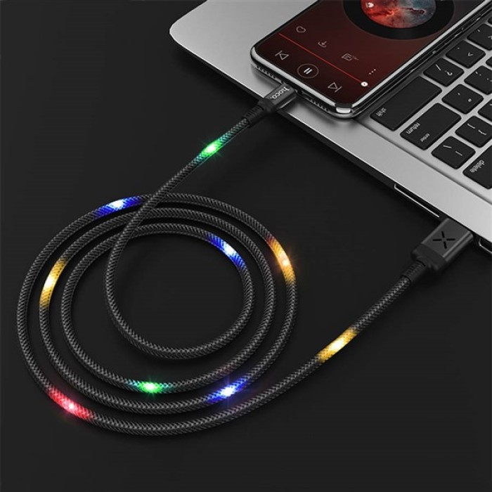 Cáp sạc Hoco U63 có Led IPHONE