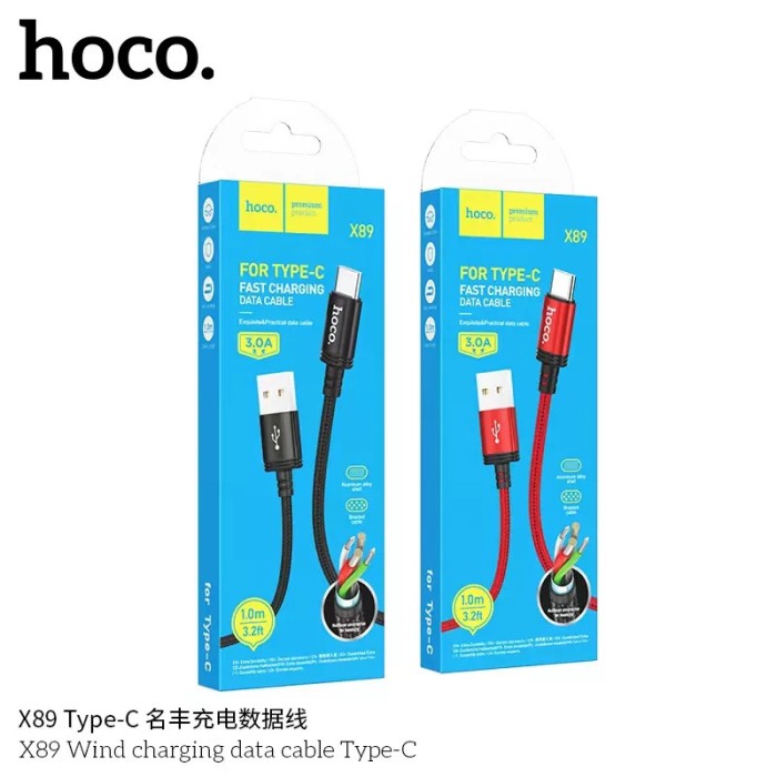 Cáp sạc Hoco X89 cổng TypeC