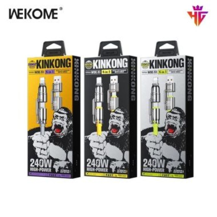 Cáp sạc 4in1 WeKome WDC-51