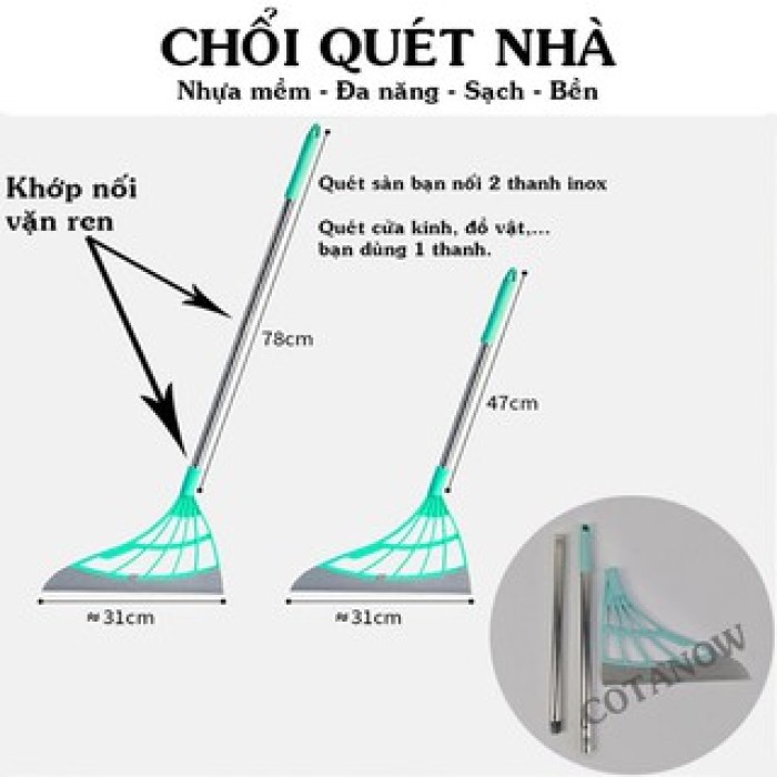 Chổi đẩy gạt nước Silicone