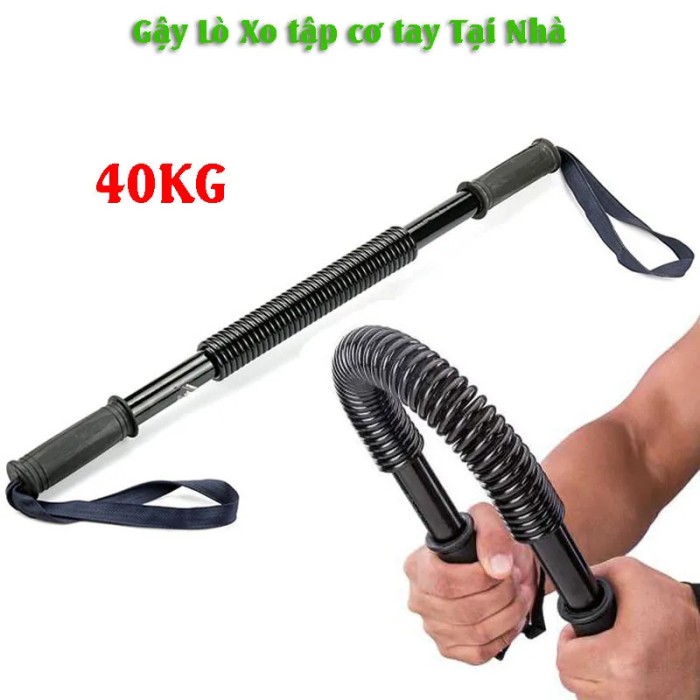 Gậy bẻ tập cơ tay lò xo loại 40kg