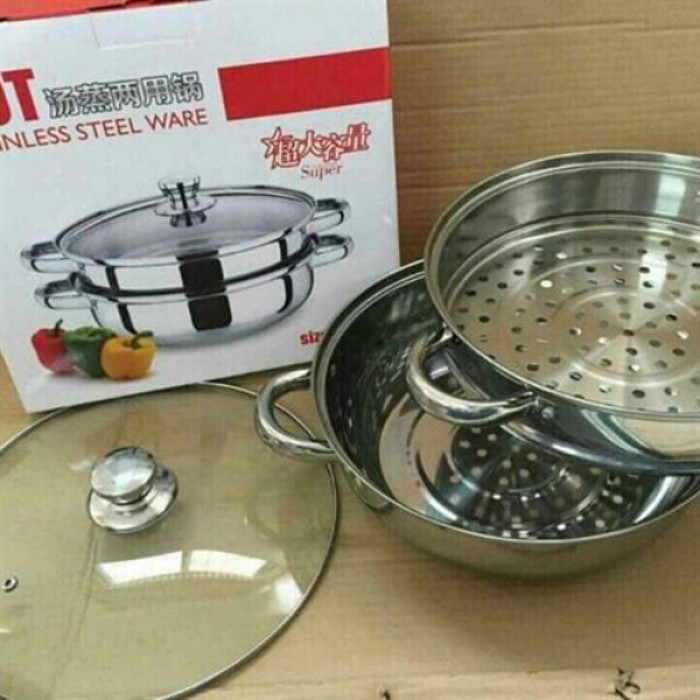 Nồi hấp dùng gas POT 28cm