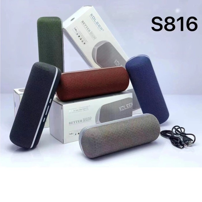 Loa bluetooth Koleer S816