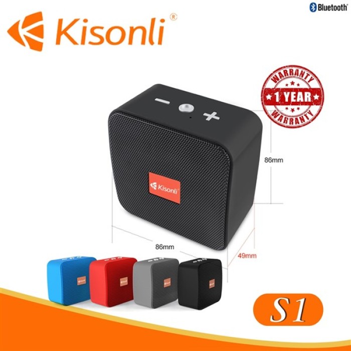 Loa bluetooth Kisonli S1 - vỏ cam