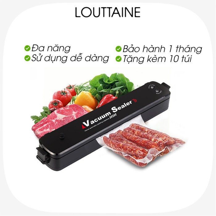 Máy hút chân không Vacuum Sealer 90w Mã 001