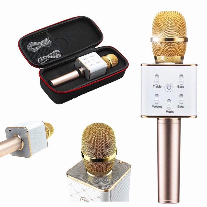 Mic karaoke Q7 HỘP ĐEN