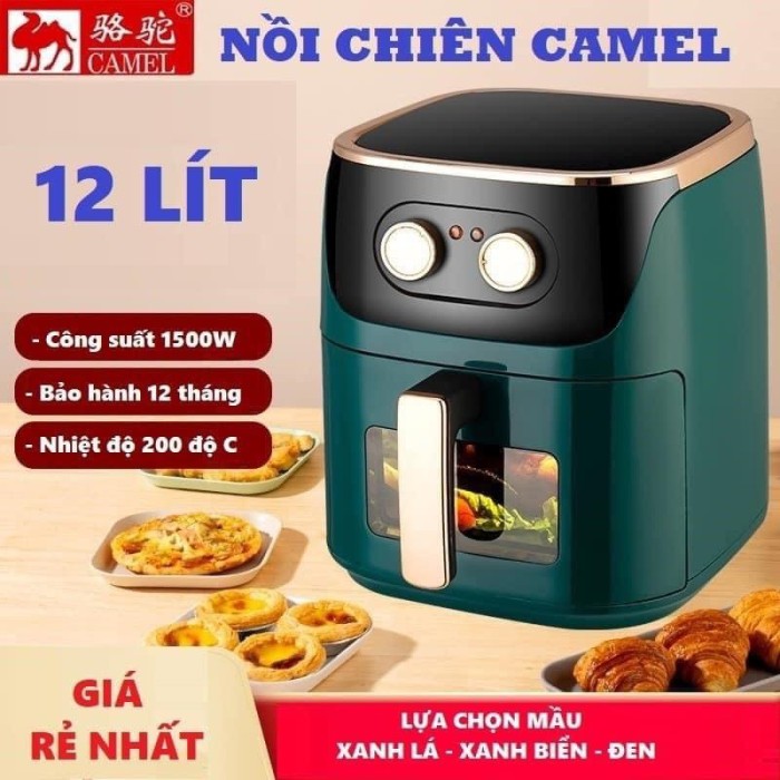 Nồi chiên không dầu Camel 12L