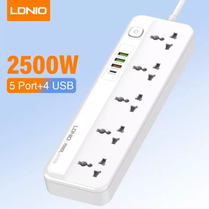 Ổ điện chính hãng LDNIO 2500w SC5415