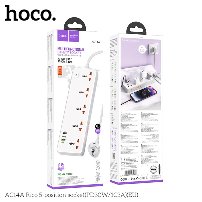 Ổ điện Hoco AC14a