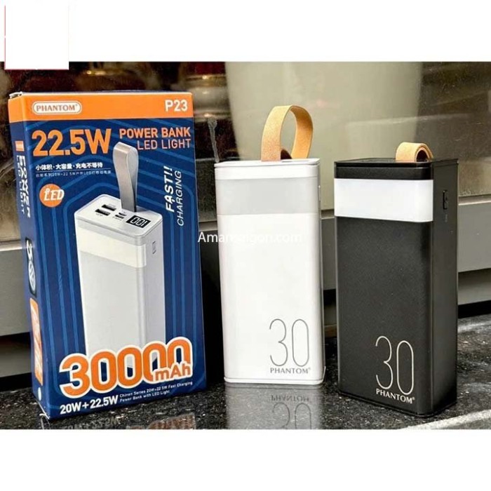 Pin dự phòng 30.000mah Phantom P23