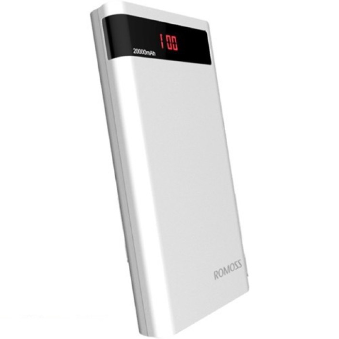 Pin dự phòng Romoss 20000mAh Sense 6P - màn hình Đen