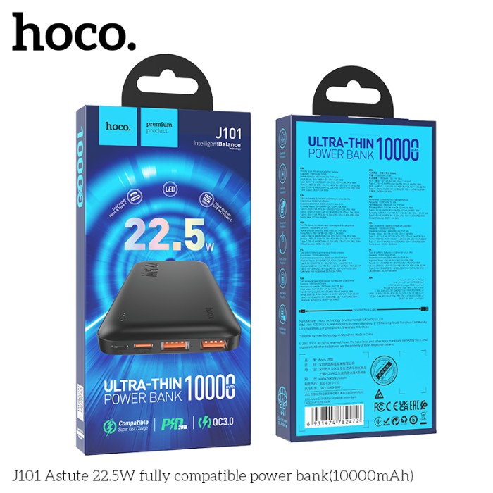 Pin dự phòng Hoco J101 10000mah