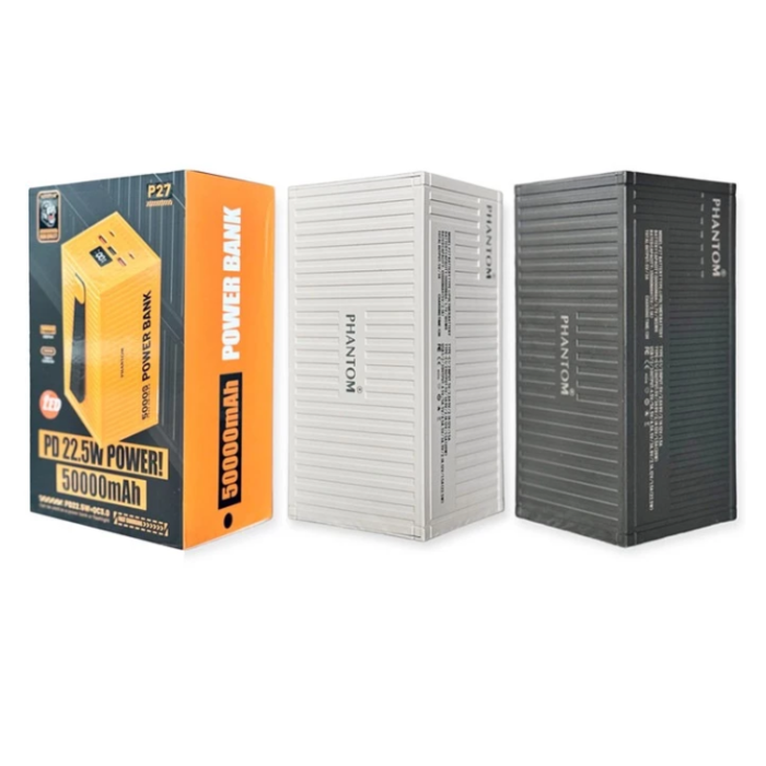 Pin dự phòng 22.5w 50000mah Phantom P27