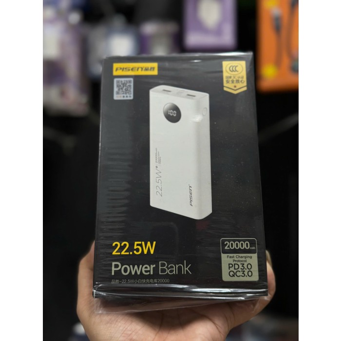 Pin dự phòng chính hãng Pisen 20,000mah D348