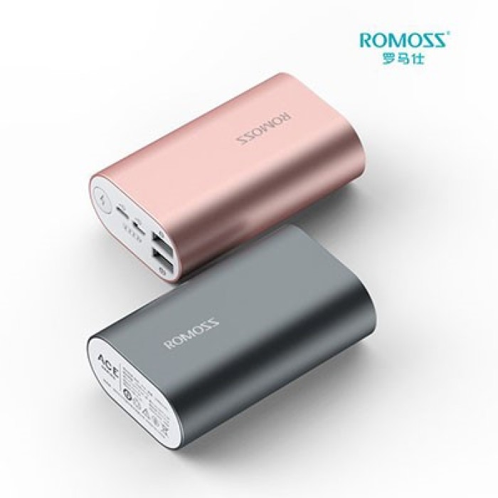 Pin Romoss 10000mAh ACE Nhôm - Chính Hãng