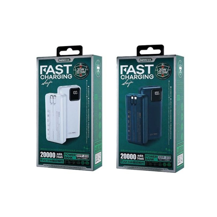 Pin dự phòng 20000mah Remax RPP 513