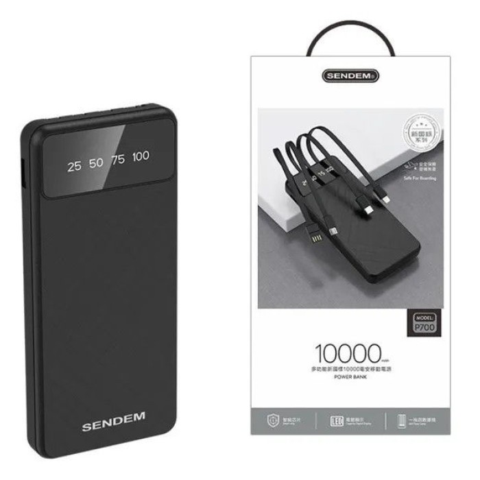 Pin sạc dự phòng Sendem P700 10000mah