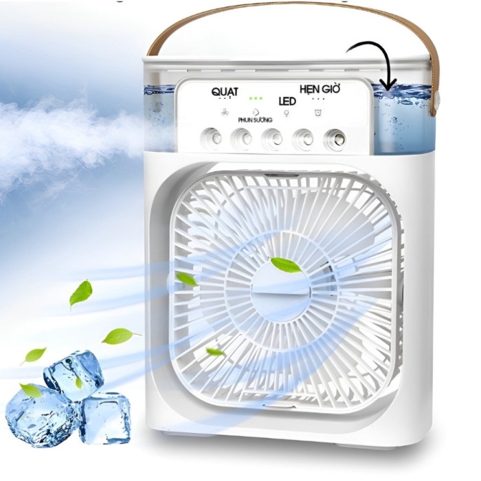 Quạt phun sương hơi nước vuông Air Cooler Fan