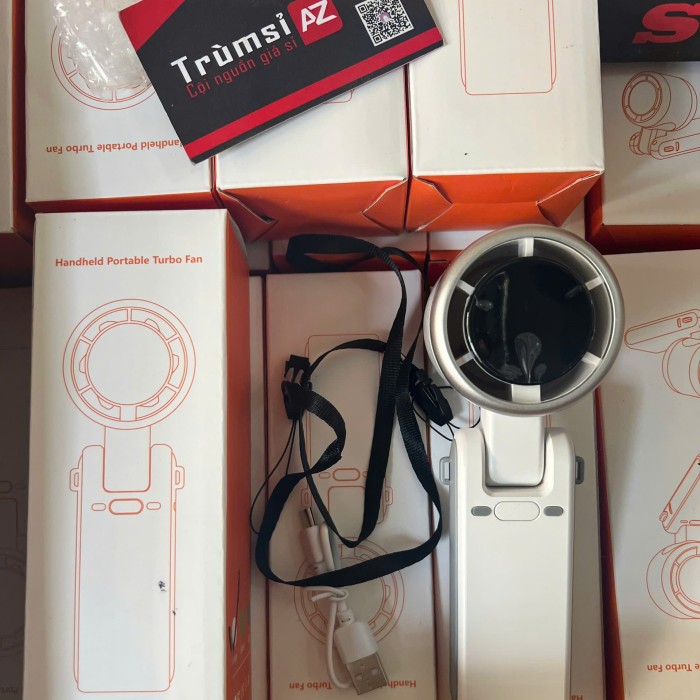 Quạt cầm tay tốc độ cao Quạt Turbo Quạt Mini N607