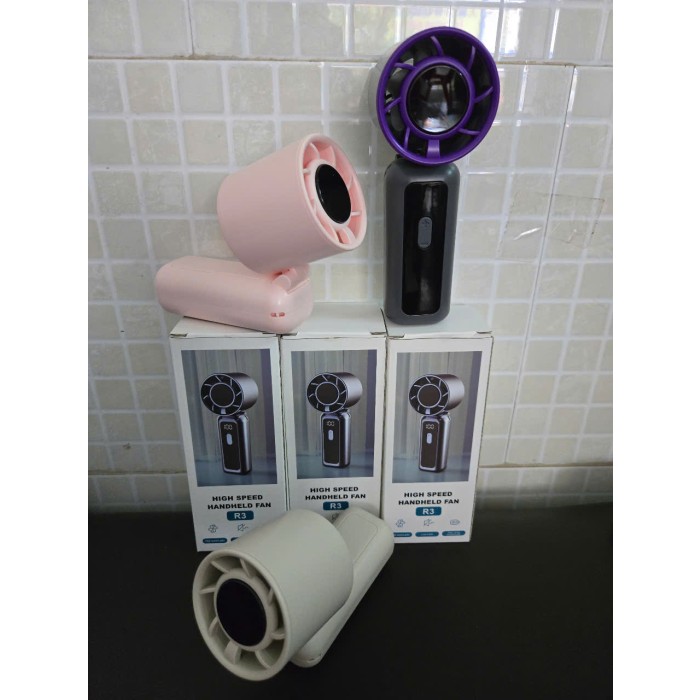 Quạt cầm tay tốc độ cao Quạt Turbo Quạt Mini gấp gọn R3