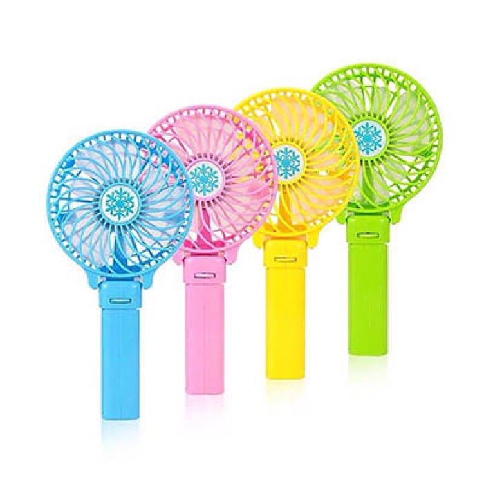 Quạt sạc cầm tay có cán cầm Handy Fan