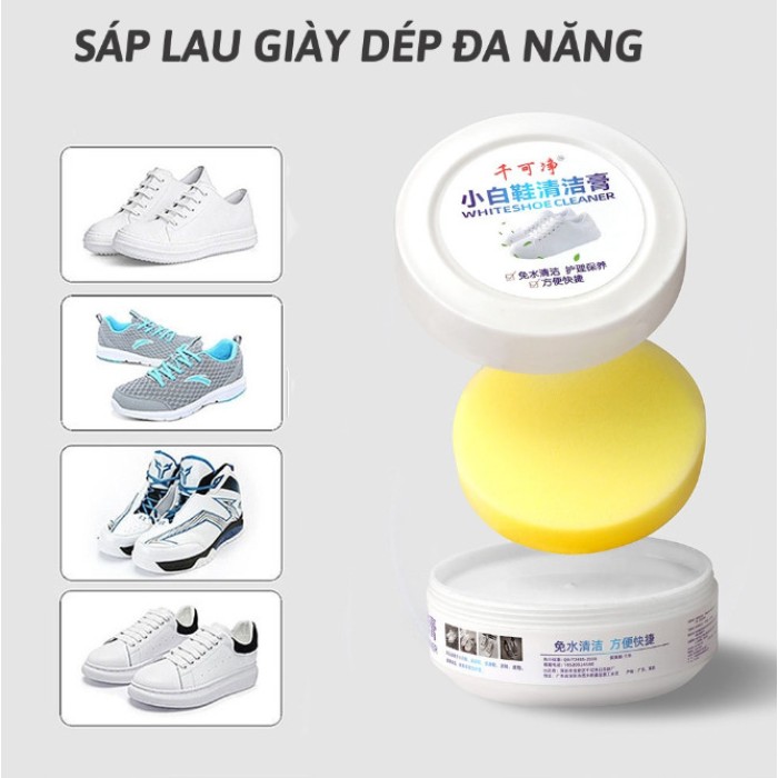 Sáp lau giày Whiteshoe Cleaner