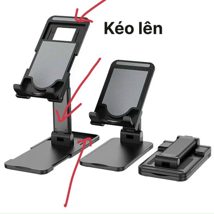 Giá đỡ điện thoại K9 kéo ra để được Ipad mini