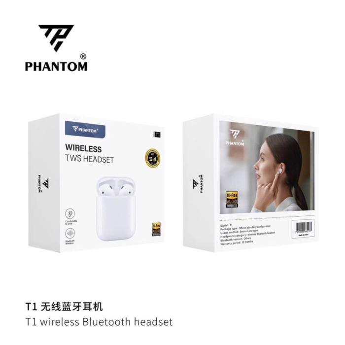 Tai nghe bluetooth TWS Phantom T1
