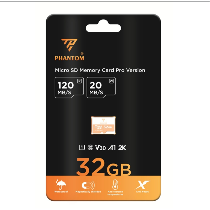 Thẻ nhớ PHANTOM  U1 A1 - 2K 32GB
