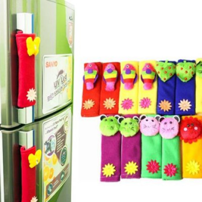 Tay nắm tủ lạnh ( bộ gồm 2 cái )