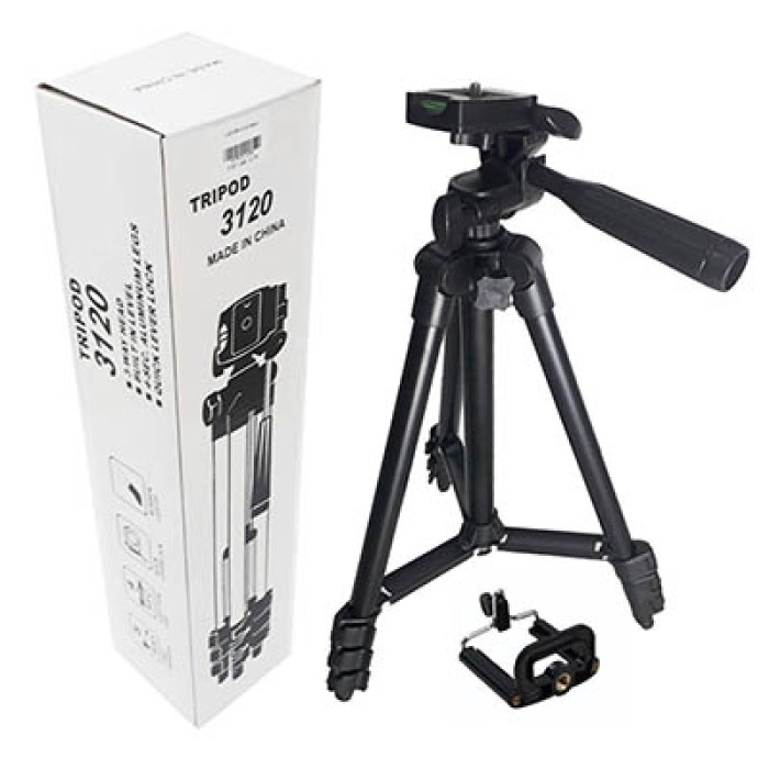 Chân giá đỡ Tripod 3120 thân ĐEN