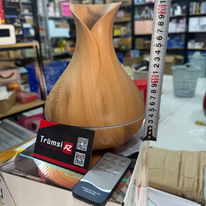 Máy xông phun sương tinh dầu tạo độ ẩm Aroma - Cổ cao Tulip size Đại 500ml