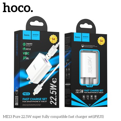 Bộ sạc nhanh 22.5w Hoco Me13 cổng Iphone