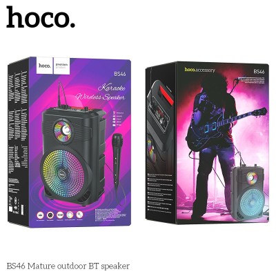 Loa bluetooth karaoke Hoco BS46 - tặng Micro