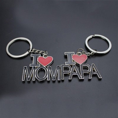 Móc khóa I love Mom, IlovePaPa